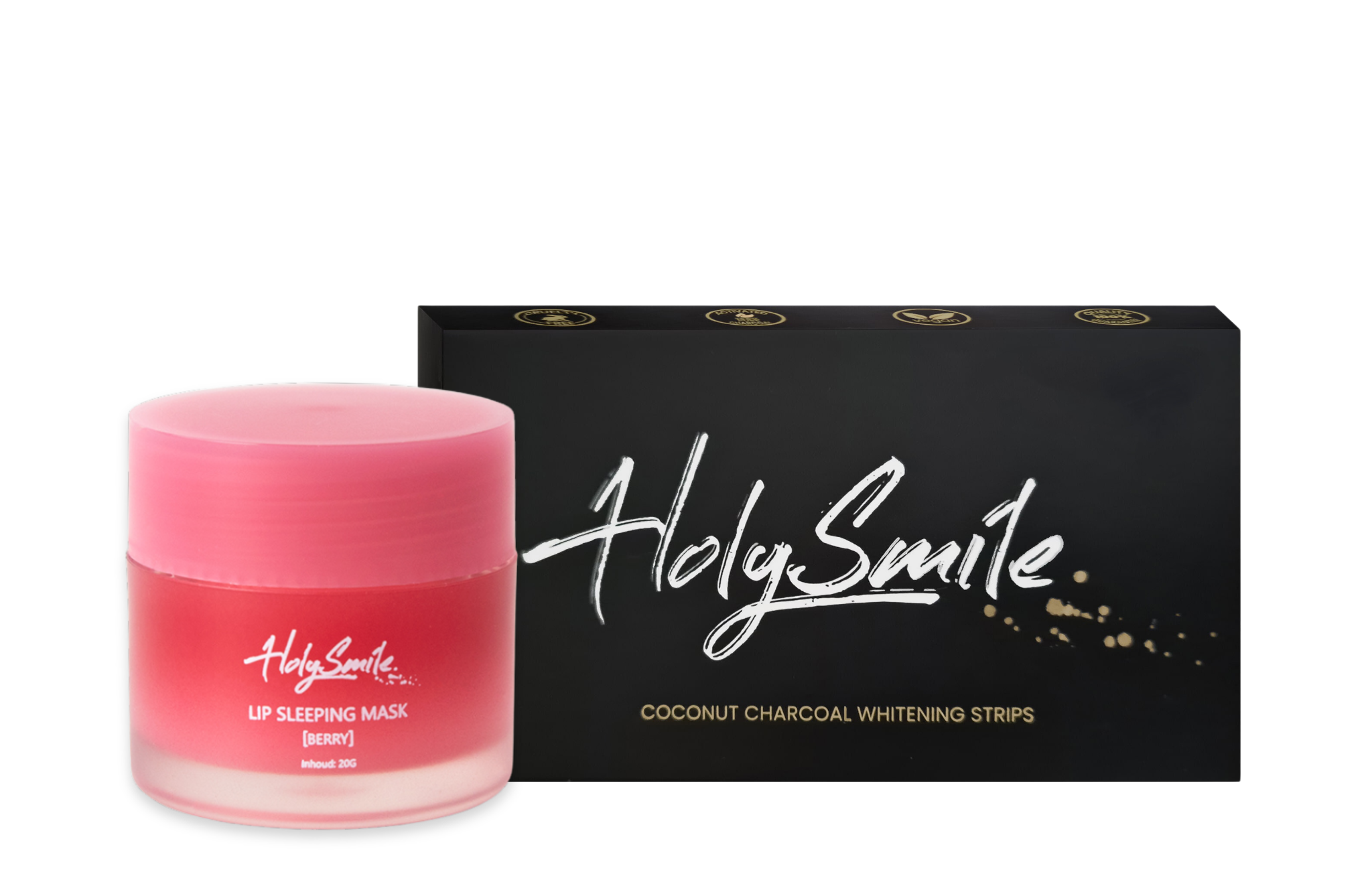 Whitening Strips & Lip Mask Bundle